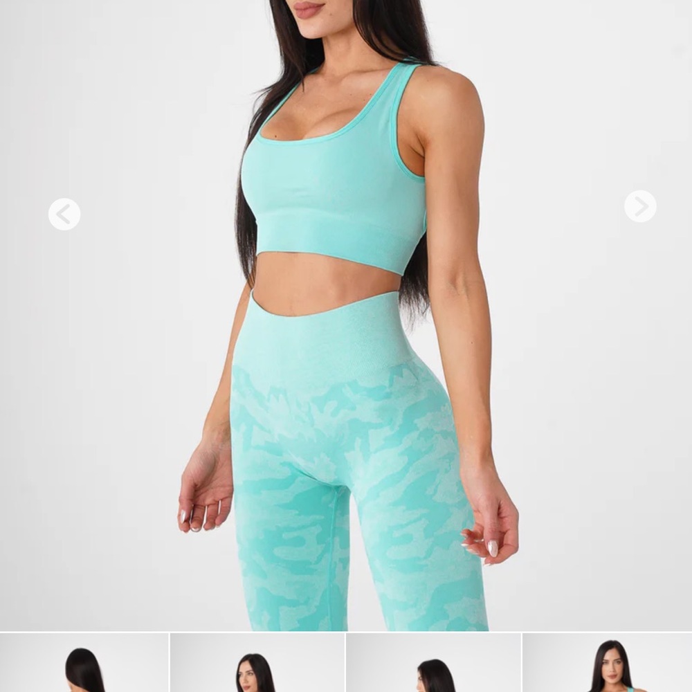 NVGTN Mint Eclipse Seamless Bra - Picture 2 of 5